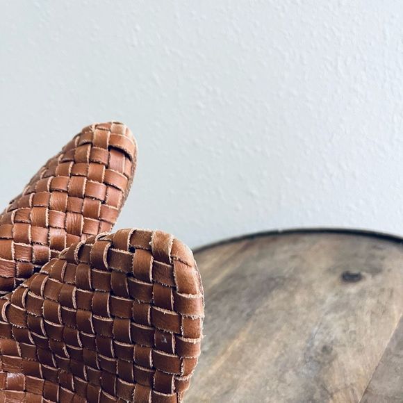 St. Agni Woven Slides Leather Women’s 39 US 9 - Picture 6 of 7